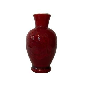 Avon Red Perfume Vase